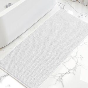 SUBRTEX Bathroom Rugs, 24" X 55" Chenille